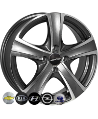 Диски Replica Chevrolet 9504 MK-P R14 W5.5 PCD4x100 ET44 DIA56.6